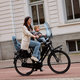 Predná sedačka na bicykel s adaptérom