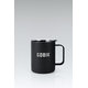 GOBIK kovový pohár BLACK MUGEN 350 ml
