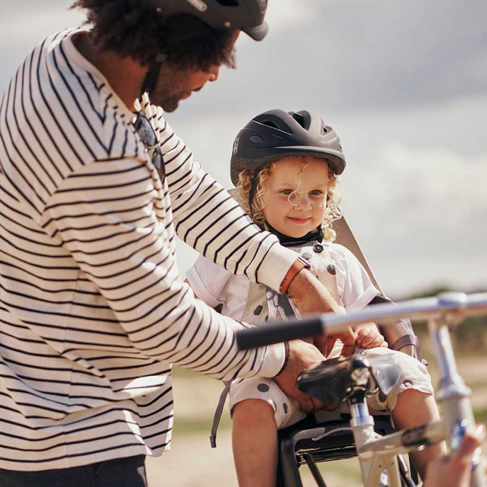 Zadná sedačka Ta-ke na bicykel pre MIK nosiče