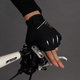 Cyklistické rukavice pre ženy BioXCell Lady čierne