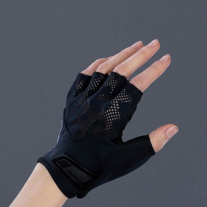 Cyklistické rukavice pre ženy Lady Gel S čierne