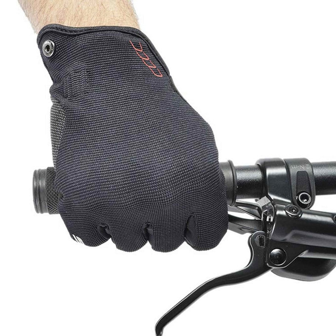 Cyklistické rukavice CITY čierne