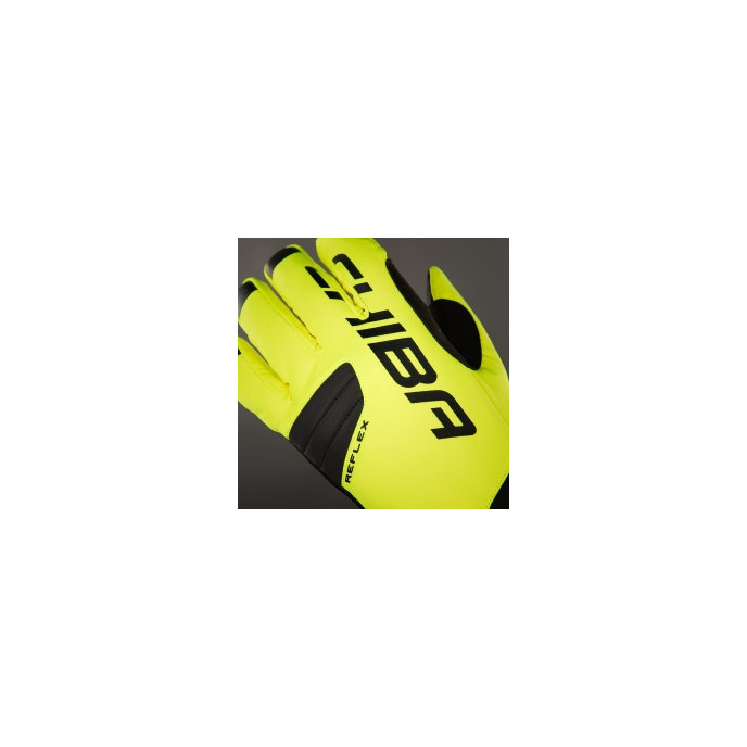 Zimné cyklistické rukavice pre dospelých BioXcell Warm Winter neónovo žlté