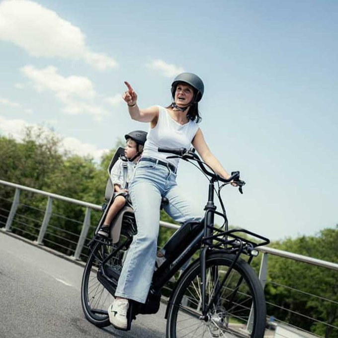 Zadná sedačka na bicykel U-me Easyfix