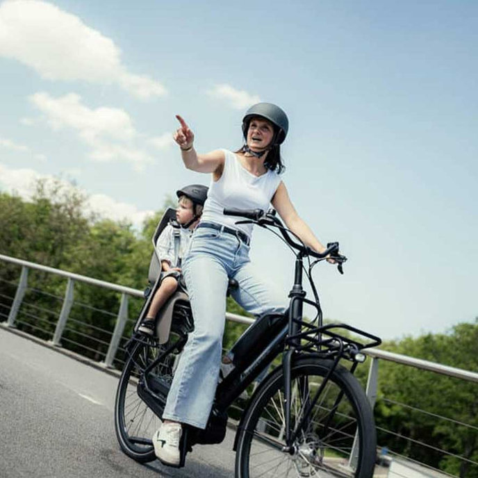 Zadná sedačka na bicykel U-me Easyfix