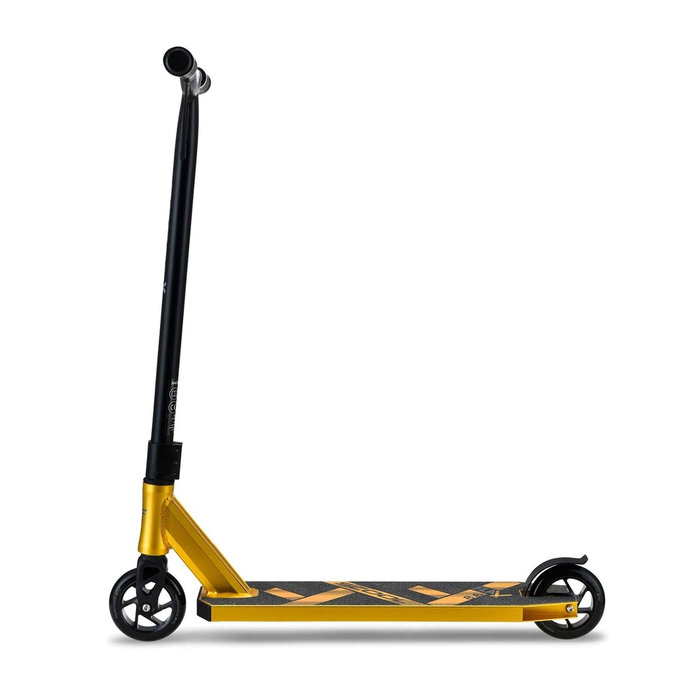 Kolobežka FlaX 8.6 stunt metalická zlatá