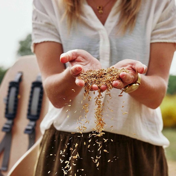 Predná sedačka BIO na bicykel s adaptérom