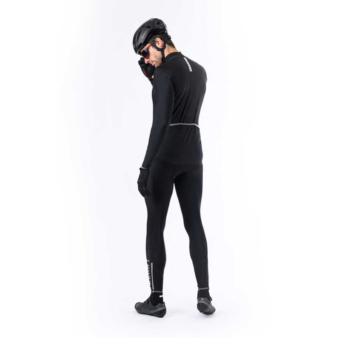 Zimný cyklistický dres ESCAPE Black