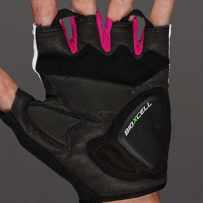 Cyklistické rukavice pre ženy BioXCell Lady biele