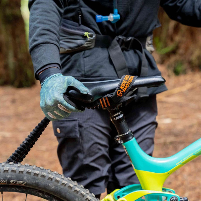 Lano na ťahanie bicykla Quick Fit čierne