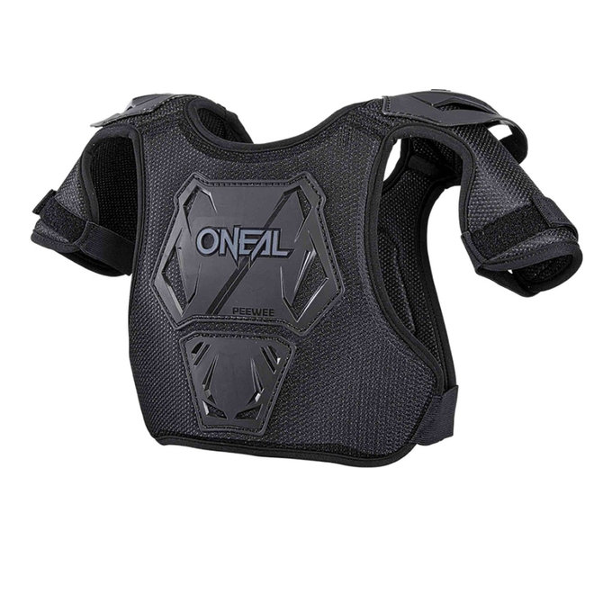 Detský chránič hrudi PEEWEE čierny