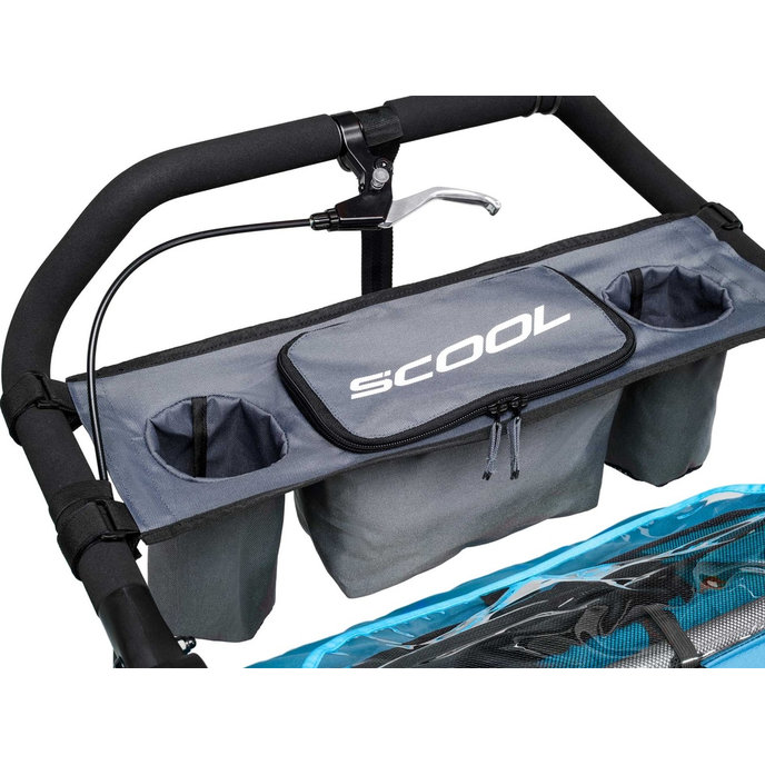 TaXXi Organizér a držiak na nápoje na cyklovozík pre dve deti