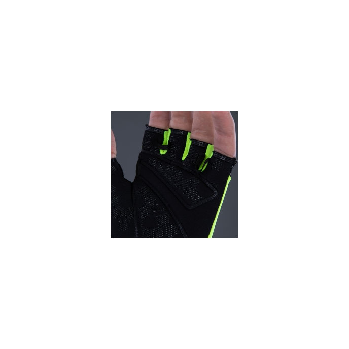 Cyklistické rukavice pre dospelých Pure Race S žlté