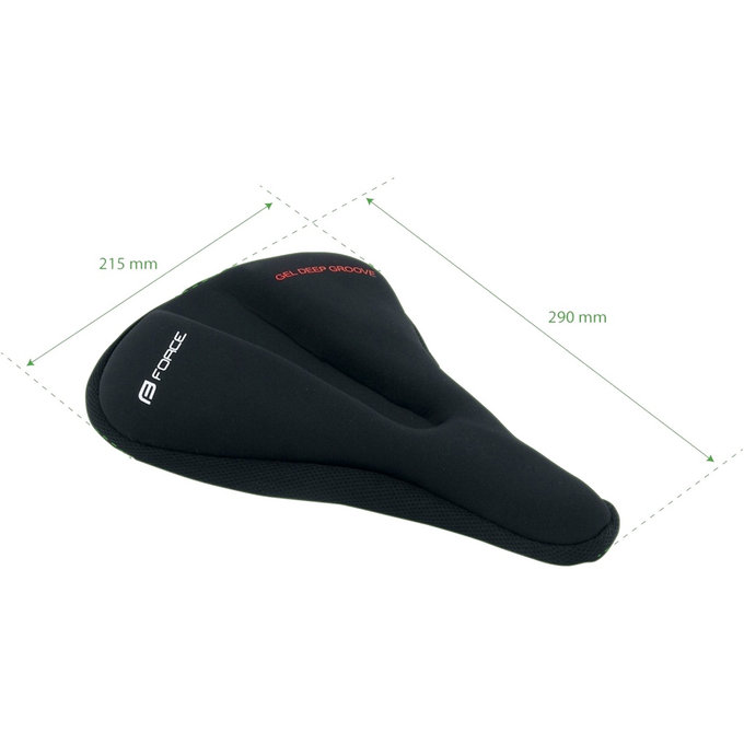 Gélový poťah sedla s prelisom