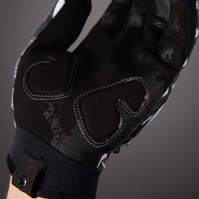 Cyklistické rukavice pre dospelých Elements šedé