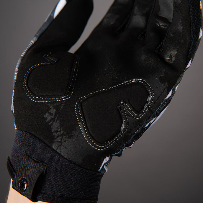 Cyklistické rukavice pre dospelých Elements šedé