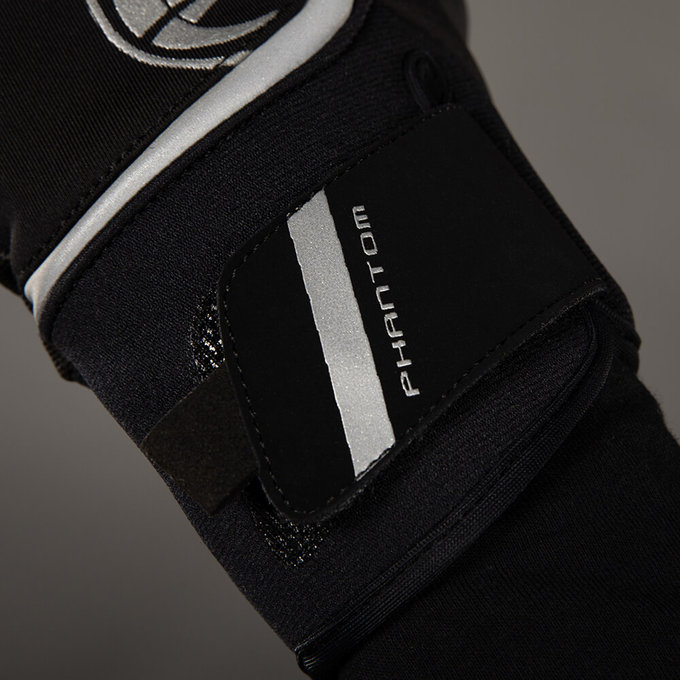 Zimné cyklistické rukavice pre dospelých Phantom čierna/neónovožltá