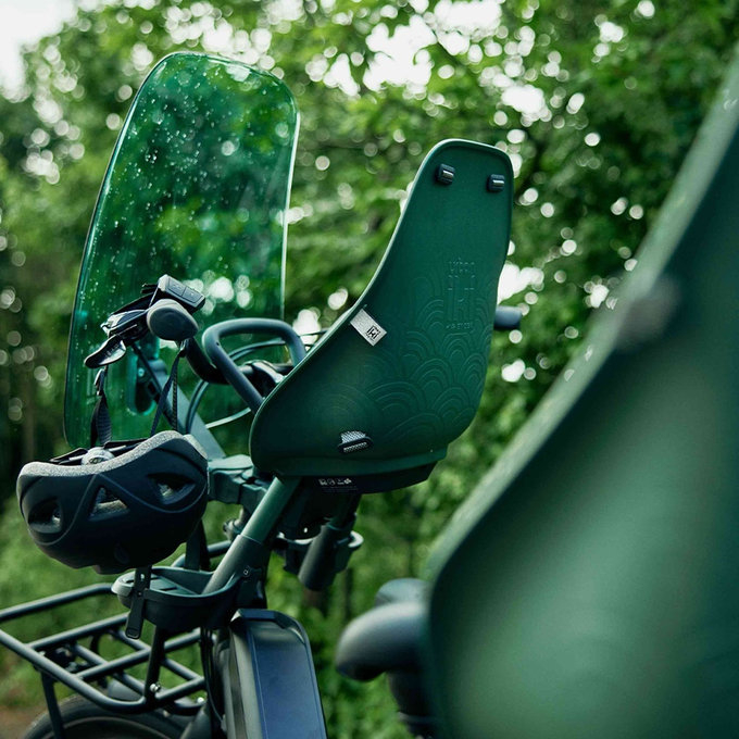 Predná sedačka BIO na bicykel s adaptérom