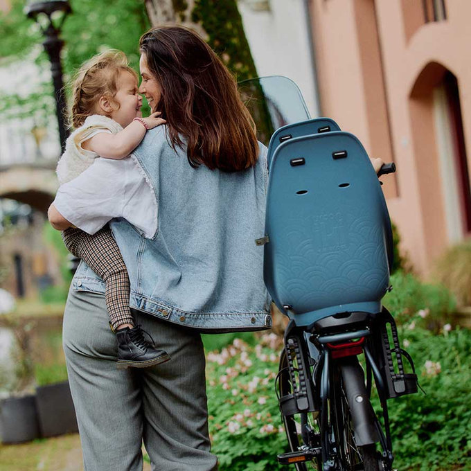 Zadná sedačka Ta-ke s adaptérom na nosič bicykla