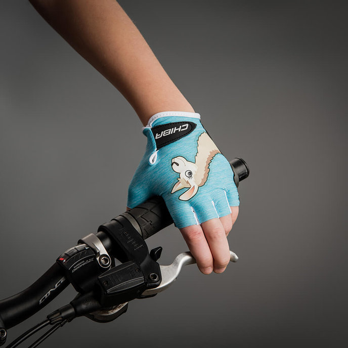 Cyklistické rukavice pre deti Cool Kids  Lama