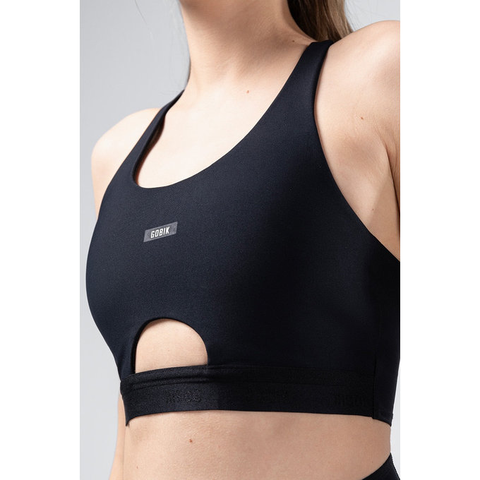 GOBIK podprsenka CRUX WOMEN JET BLACK