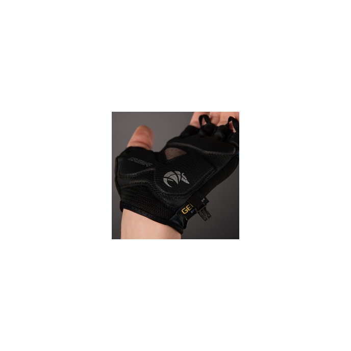 Cyklistické rukavice pre dospelých Gel Premium Tmavo-sivé