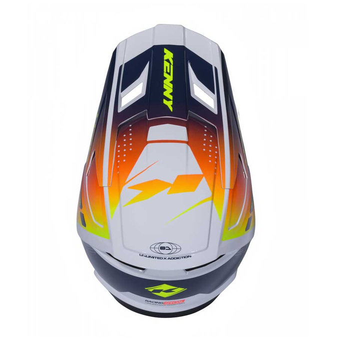 PERFORMANCE GRAPHIC Navy Orange