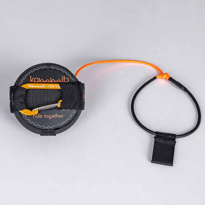 Samonavíjacie lano na ťahanie bicykla