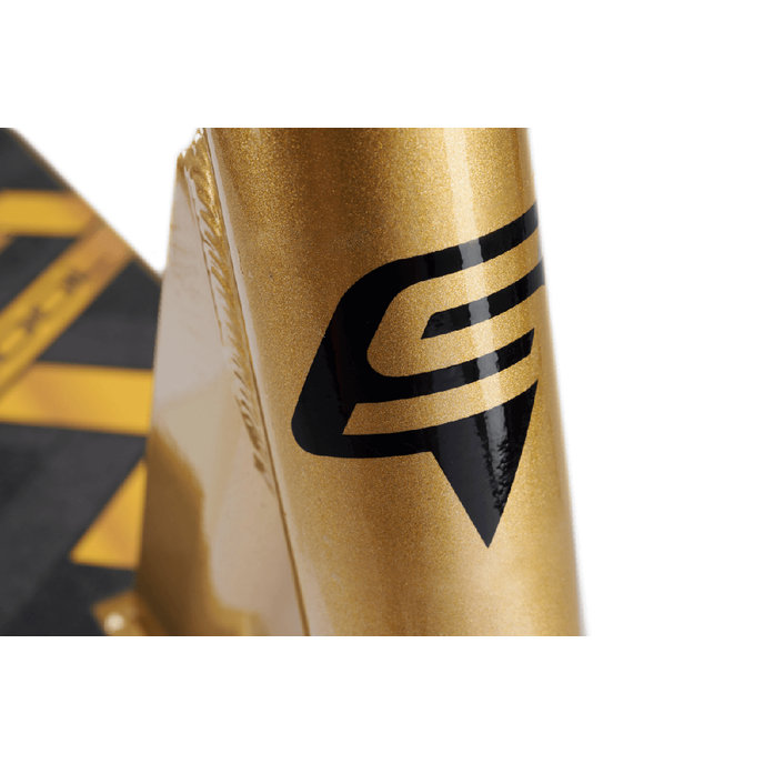 Kolobežka FlaX 8.6 stunt metalická zlatá