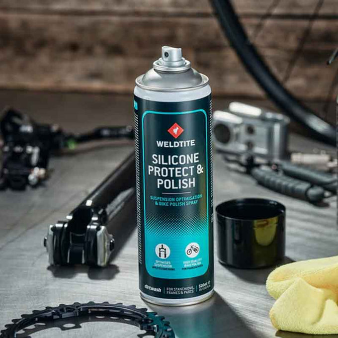 Mazací, leštiaci a voskovací silikonový olej Silicone Protect & Polish Spray 500ml