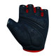 Cyklistické rukavice pre dospelých Road Master čierne/červené