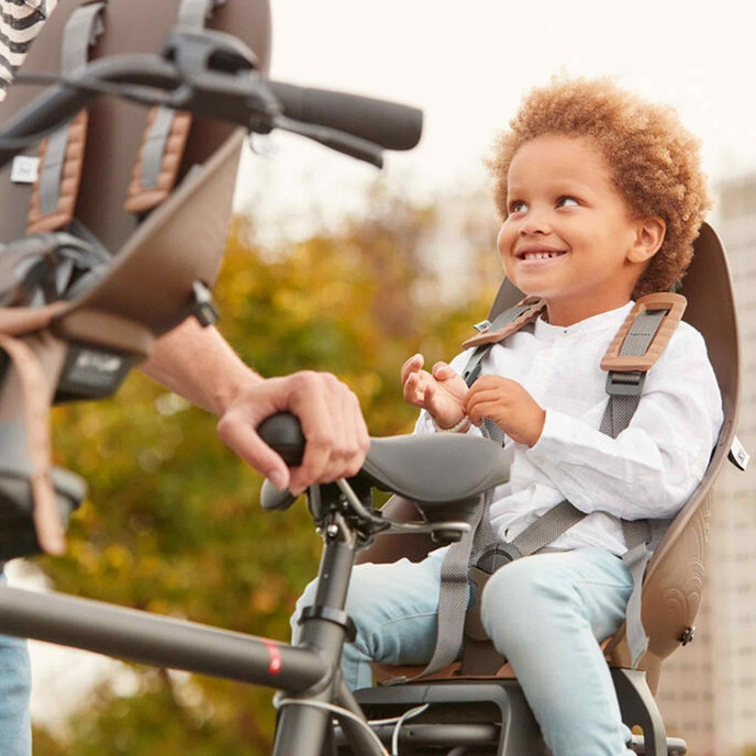 Predná sedačka na bicykel s adaptérom
