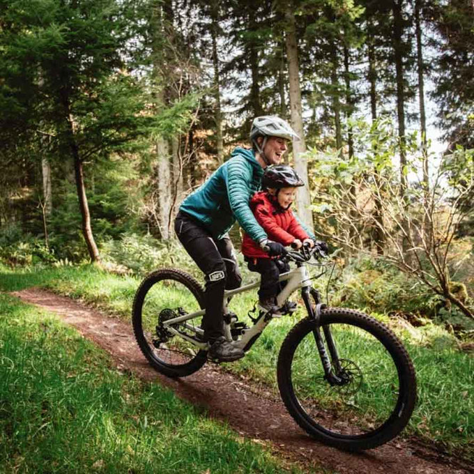 MTB Detská sedačka a riadidlá na rám