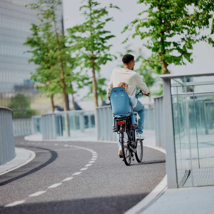 Zadná sedačka Ta-ke na bicykel pre MIK nosiče