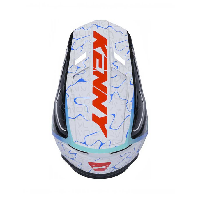 PERFORMANCE GRAPHIC + Wave Blue White