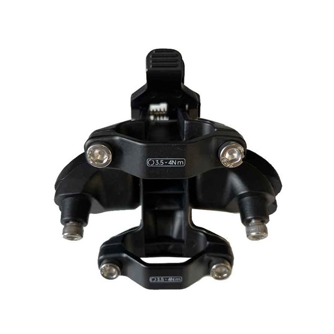 Hlavný upínací mechanizmus sedadla na lyžinu so skrutkami M5