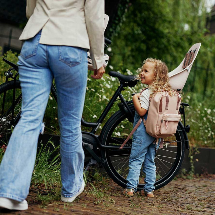 Zadná sedačka Ta-ke na bicykel pre MIK nosiče