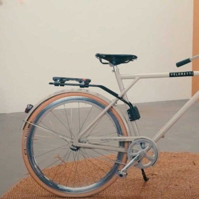 Zadná sedačka Ta-ke na bicykel s adaptérom a nosičom na rám SET