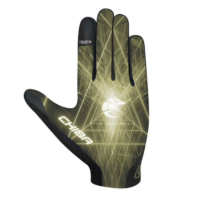 Cyklistické rukavice pre deti Trinity Youth čierno-zelené