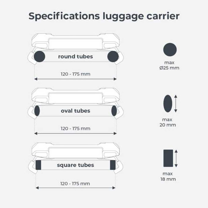 Zadná sedačka Ta-ke s adaptérom na nosič bicykla