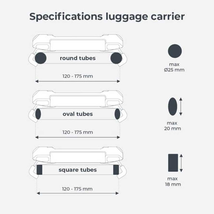 Zadná sedačka Ta-ke s adaptérom na nosič bicykla