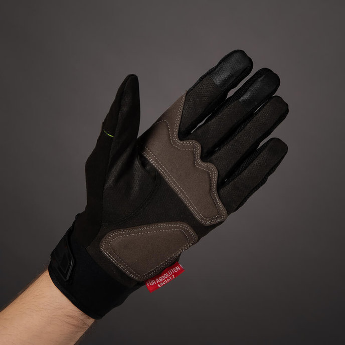 Cyklistické rukavice pre dospelých Pro Summer čierne