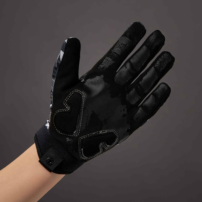 Cyklistické rukavice pre deti Elements Youth šedé