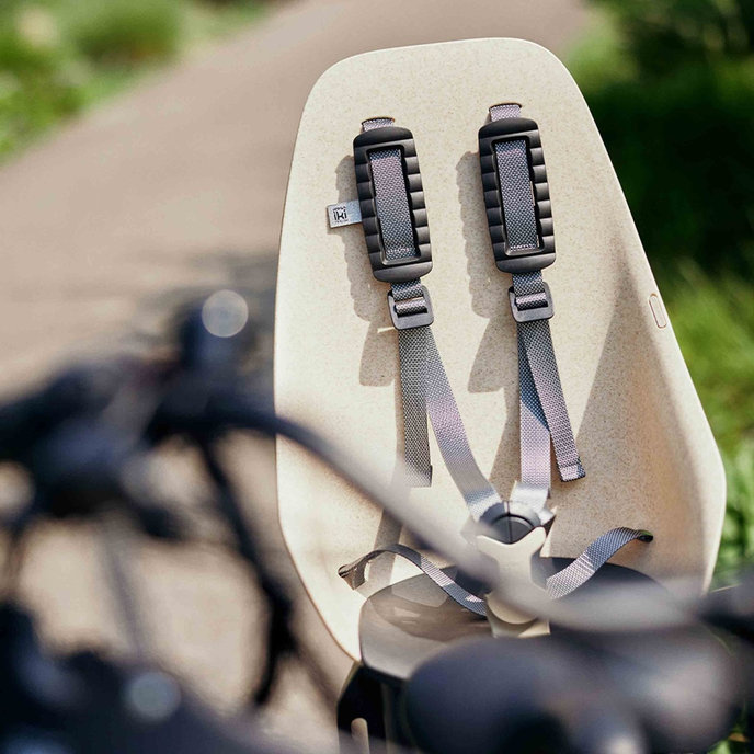 Zadná sedačka BIO na bicykel s adaptérom na nosič