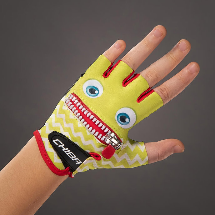 Cyklistické rukavice pre deti Cool Kids Tvár