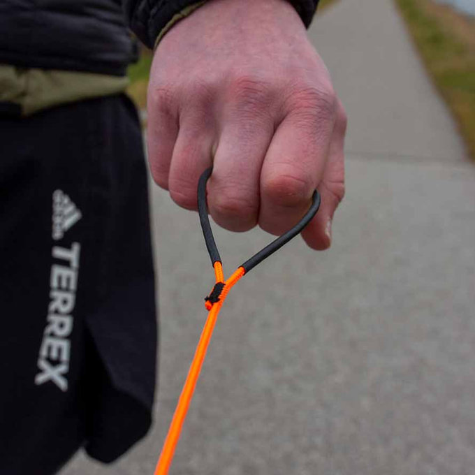 Samonavíjacie lano na ťahanie bicykla