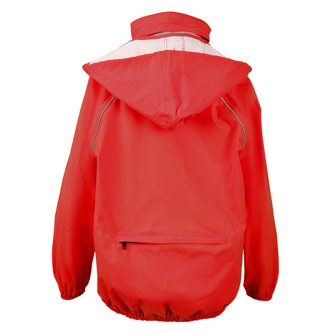 Detská bunda do dažďa červená