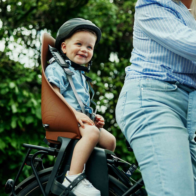 Zadná sedačka BIO na bicykel s adaptérom na nosič