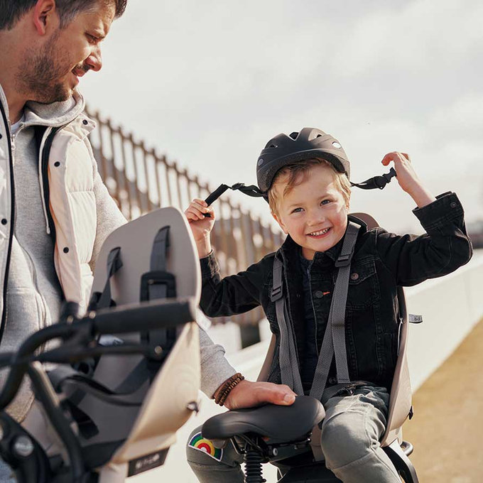 Zadná sedačka Ta-ke na bicykel pre MIK nosiče