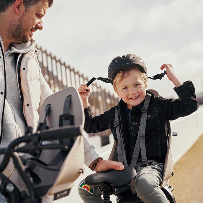 Zadná sedačka Ta-ke na bicykel pre MIK nosiče